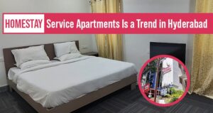 Homestay service apartment with a modern twist in Hyderabad.